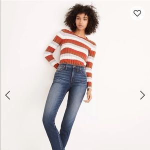 Madewell Slim Straight in Hammond Wash